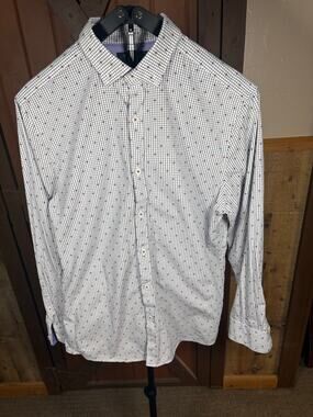 Original Penguin Munsingwear Heritage Slim Fit Shirt 15 32/33 Cotton Floral